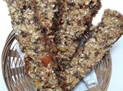 Una foto de snack con harina de avena