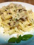 Creamy Parmesan Mushroom Chicken Pasta