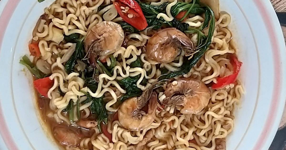 Resep Mie Kangkung Belacan Oleh Roro Woelan Cookpad