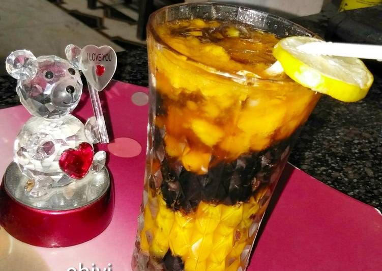 Steps to Make Super Quick Homemade Mango cola