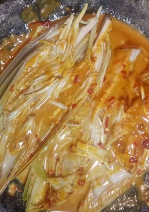 Foto resep Pecak Jantung Pisang Praktis