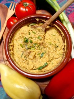 Hagymás vegán "tojáskrém" recept fotója