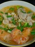 Bún Thái tôm giò heo