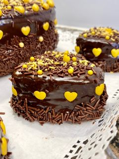 Una foto de Pastel y pastelitos “ San Valentín “