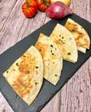 Quesadilla con queso de cabra