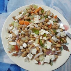 A picture of Nutritious Soya Salad.