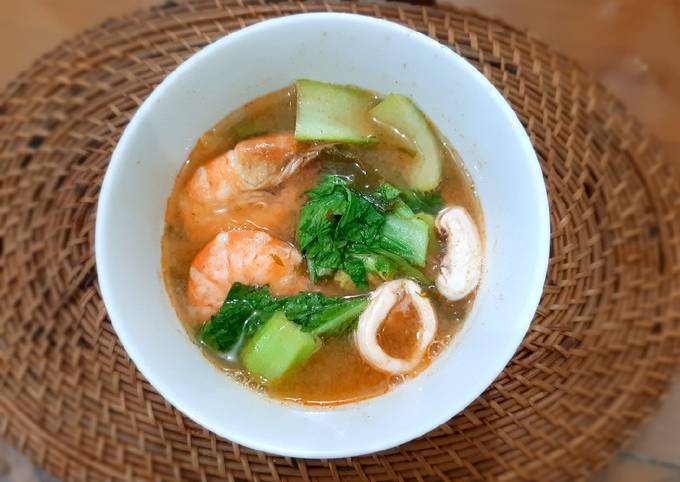 How to Prepare Delicious 156. Tomyam Soup Super Simple