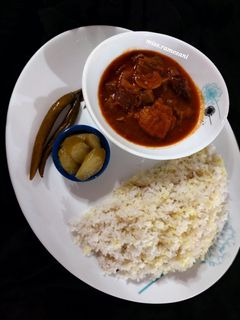 عکسی از دستور خوراک بامیه