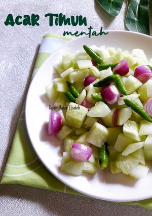 Foto resep ACAR TIMUN MENTAH (Untuk NasGor, MieGor, Capcay, Martabak Telor)