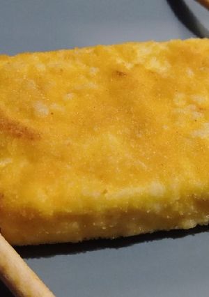 Foto di Feta impanata in friggitrice ad aria