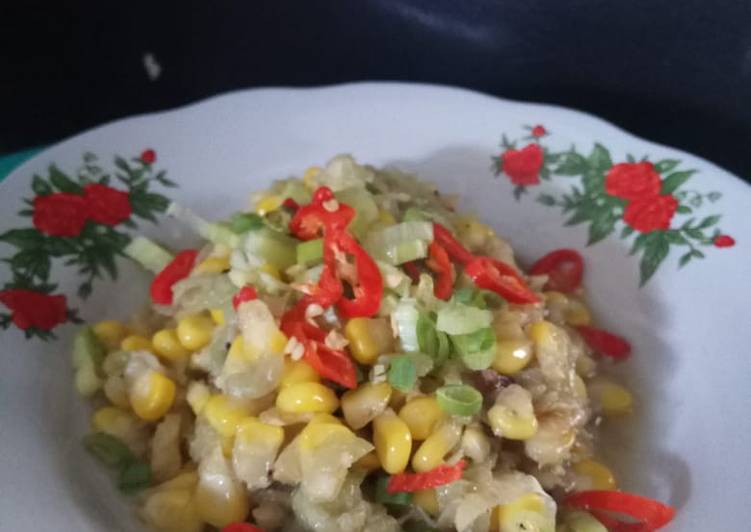 Resep Tumis jagung labu siam yang nikmat