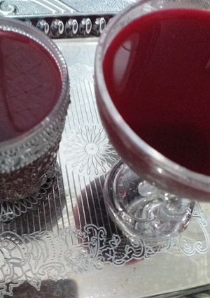 A picture of Red juice.