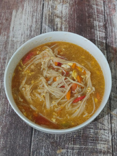 Foto resep Jamur Enoki Masak Pedas