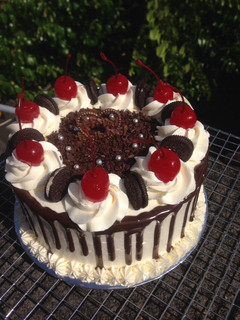 Foto resep Blackforest roll cake