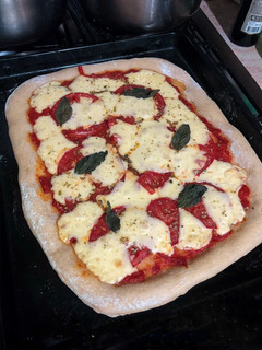 Una foto de Masa de pizza