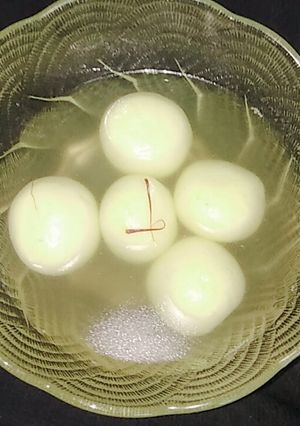A picture of Rasgulla.