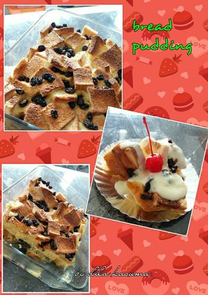 Foto resep Bread pudding