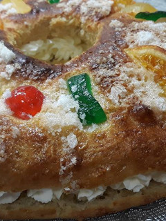 Una foto de Roscón de reyes en thermomix