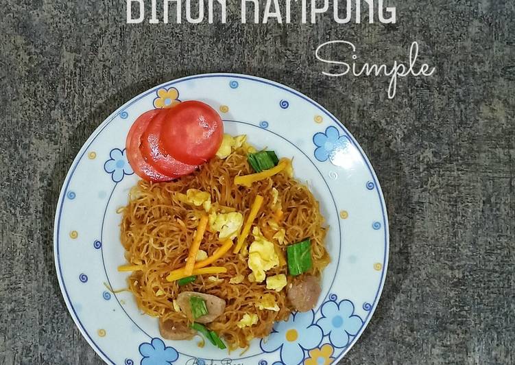 Resep masakan Bihun Kampung Simple | Resep Bumbu Bihun Kampung Simple Yang Sedap