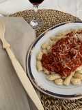 Gnocchetti Sardi with Meat Sauce