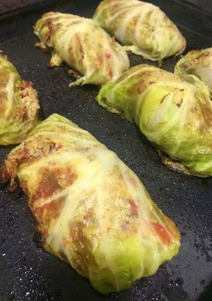 Una foto de Repollo relleno