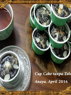 Foto resep Cup Cake Coklat, yang nyoklat banget dan tanpa telur- Anti Gagal