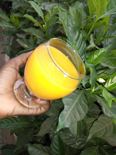 A picture of Mango juice.
