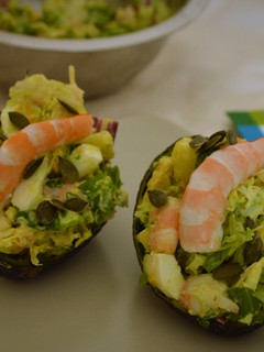 Una foto de Aguacate relleno
