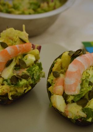 Una foto de Aguacate relleno