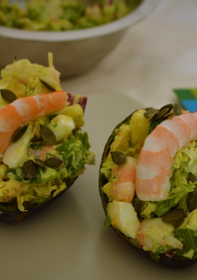 Una foto de Aguacate relleno