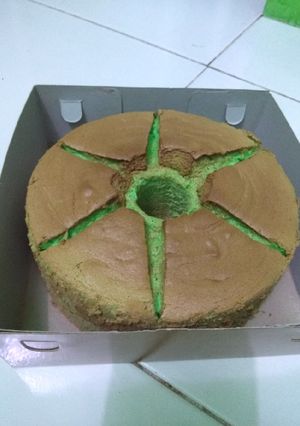 Foto resep Pandan chiffon cake