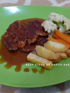 Foto resep Steak Daging Sapi ala rumahan