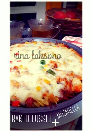 Foto resep lasagna / fusili express