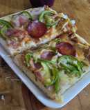 Pizza casera sencilla