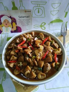 Foto resep Tumis Bakso Jamur