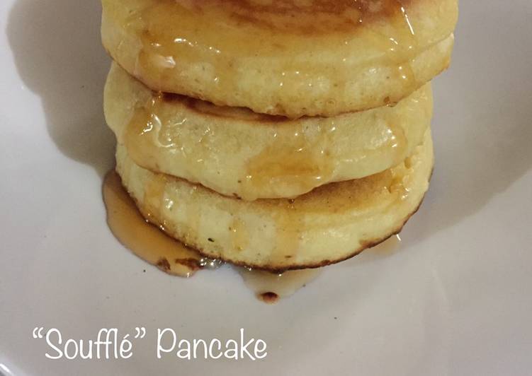 Resep “Soufflé” Pancake yang Enak Banget