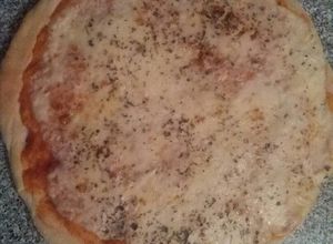 Una foto de Pizza en tres pasos