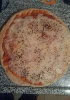 Una foto de Pizza en tres pasos