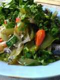 Ikan cue pedas kemangi