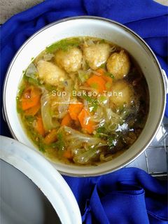 Foto resep Sup Bakso Tahu
