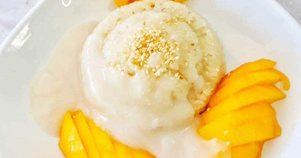 Peach Rice Recipe Resep Peach Sticky Rice oleh Heti - Cookpad