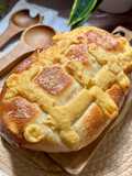 Coca Brioche de Crema en Freidora de Aire