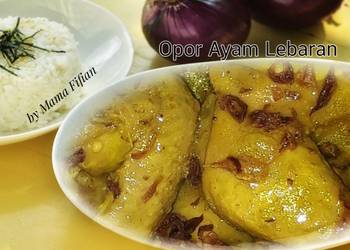 Masakan Populer Opor Ayam Lebaran Paling Enak