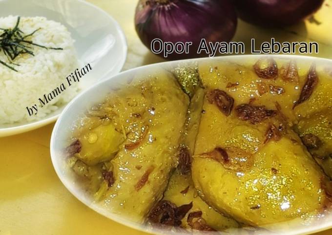 Opor Ayam Lebaran