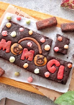 Foto resep Light - Soft Brownies Putih Telur