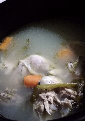 Foto resep Kaldu Ayam Ricecooker
