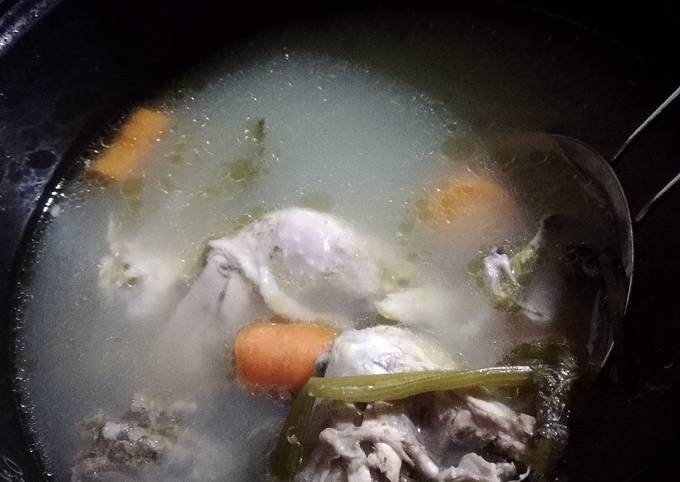 Resep Kaldu Ayam Ricecooker Oleh Lyshelvi Cookpad