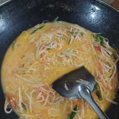 รูปของ Tumis santan pepaya muda