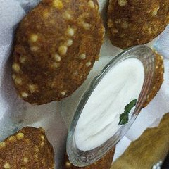 Sabudana tikki A picture of Sabudana tikki.