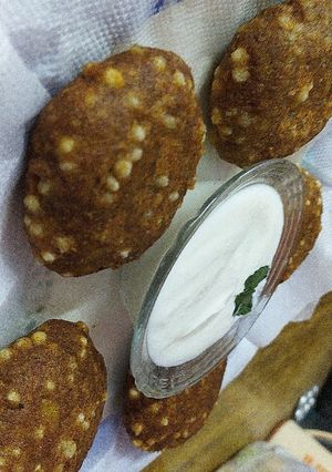 A picture of Sabudana tikki.